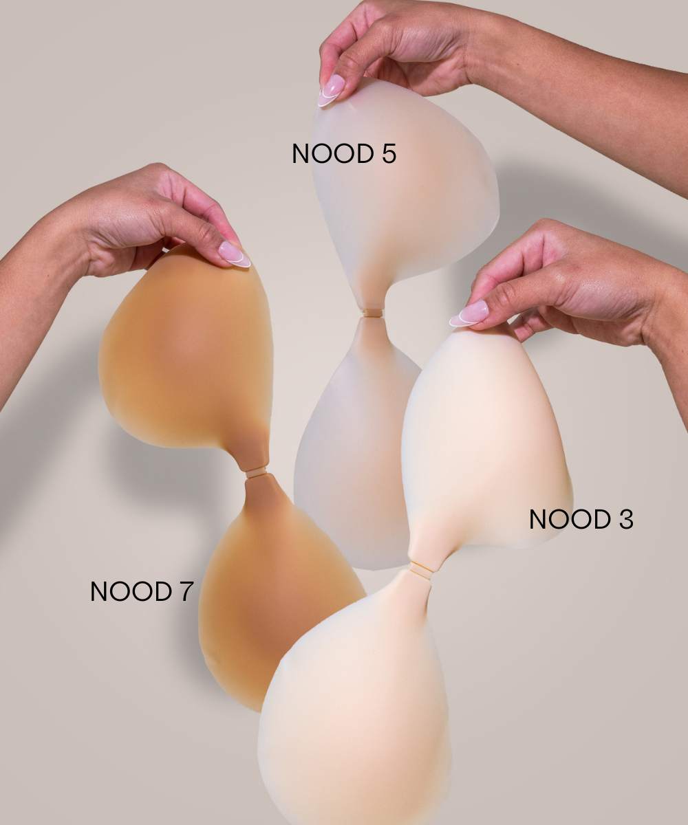 Buy Kiss & Tell 2 Pack Lifting and Push Up Nubra Stick On Bra in Nude  Online